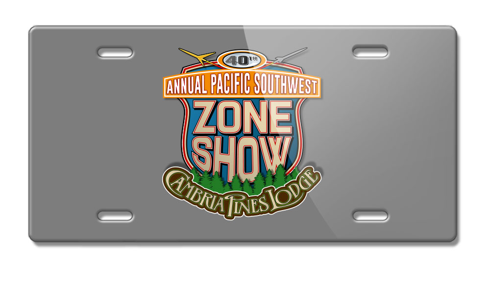 40th 2026 Zone Show License Plate - Image 7