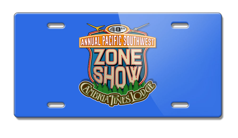 40th 2026 Zone Show License Plate - Image 13