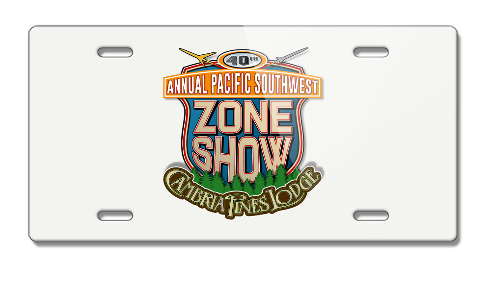 40th 2026 Zone Show License Plate - Image 16