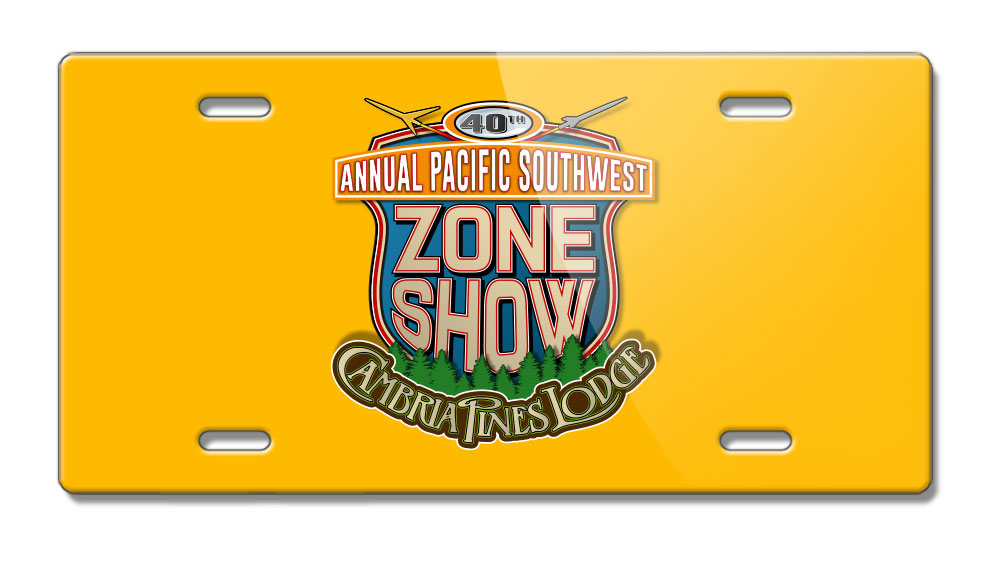 40th 2026 Zone Show License Plate - Image 17