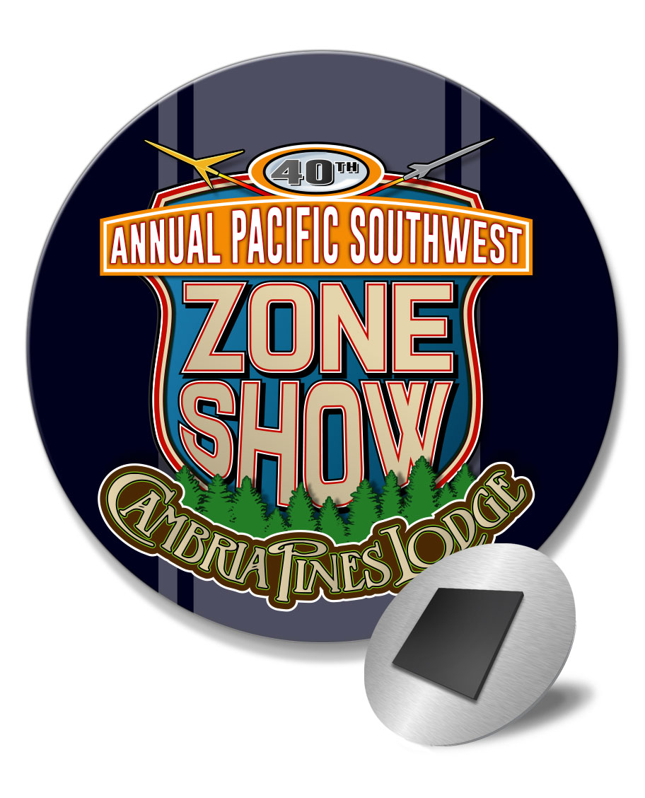 40th 2026 Zone Show Fridge Magnet - Image 2