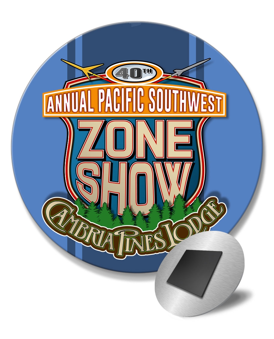 40th 2026 Zone Show Fridge Magnet - Image 3