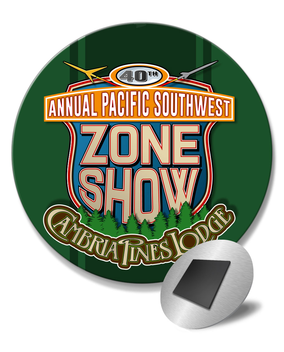 40th 2026 Zone Show Fridge Magnet - Image 4