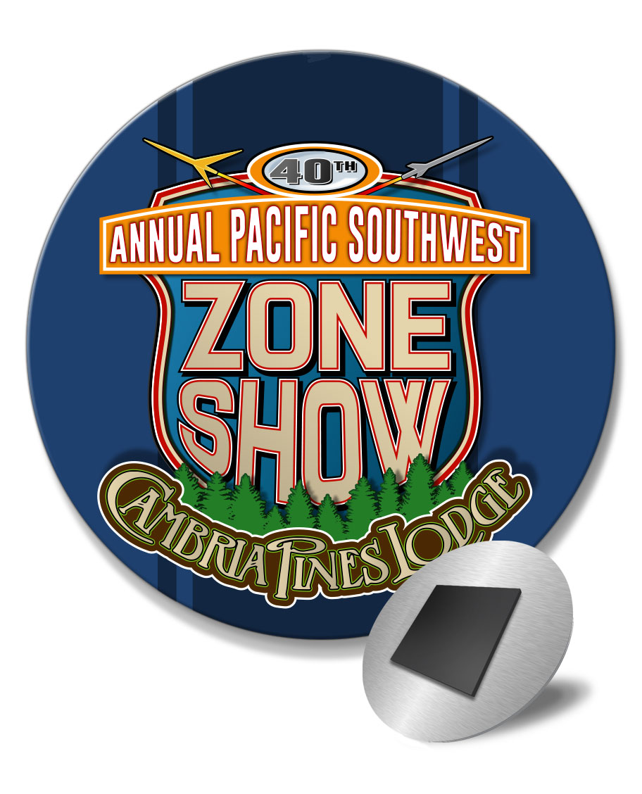 40th 2026 Zone Show Fridge Magnet - Image 5