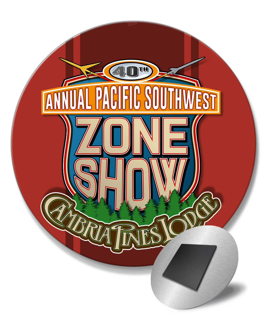 40th 2026 Zone Show Fridge Magnet - Image 6