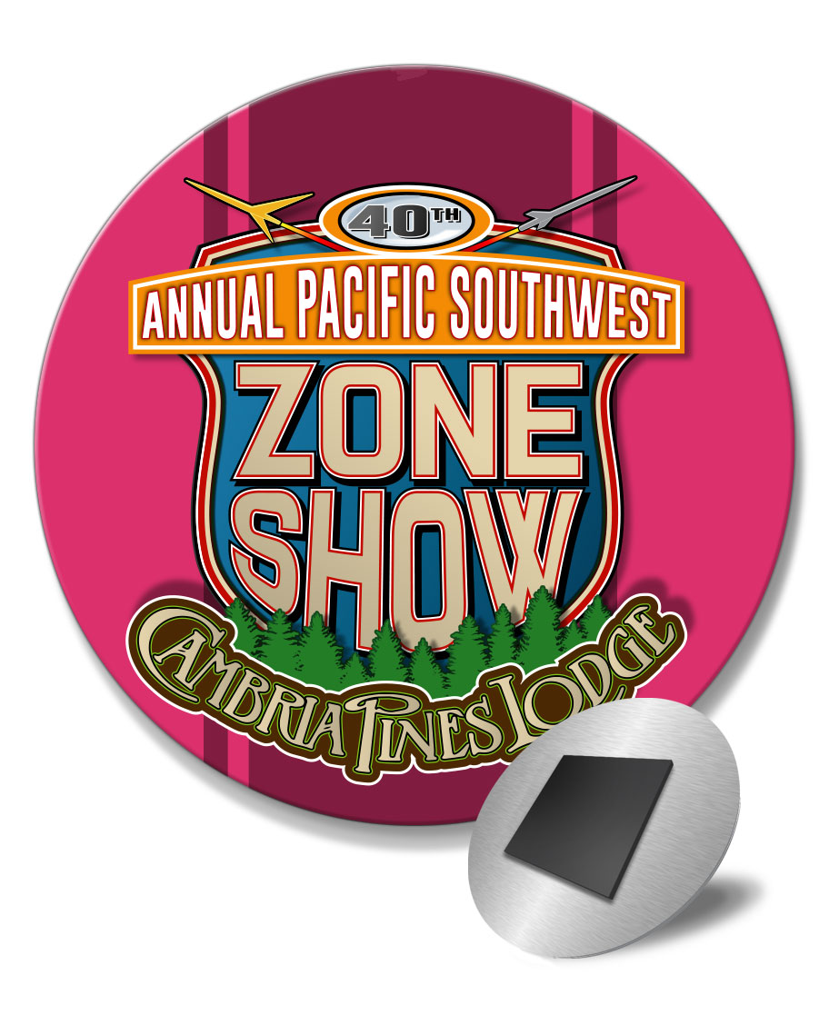 40th 2026 Zone Show Fridge Magnet - Image 8