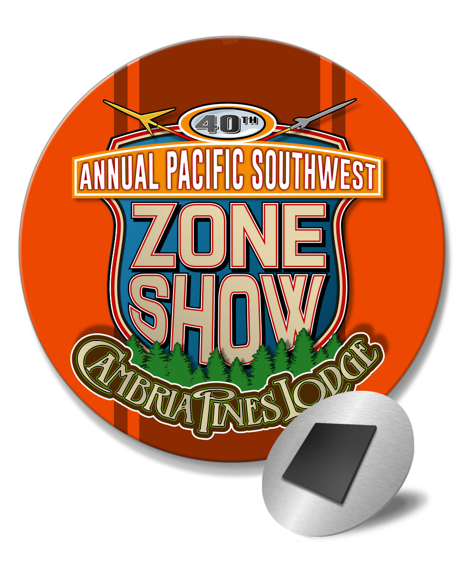 40th 2026 Zone Show Fridge Magnet - Image 10