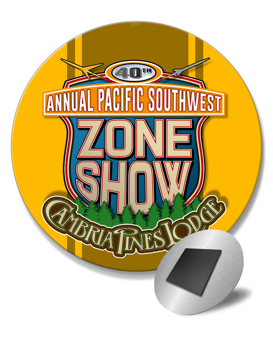 40th 2026 Zone Show Fridge Magnet - Image 14