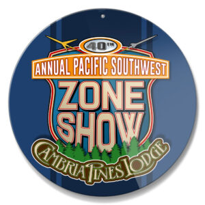 40th 2026 Zone Show Round Sign
