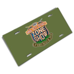 40th 2026 Zone Show License Plate